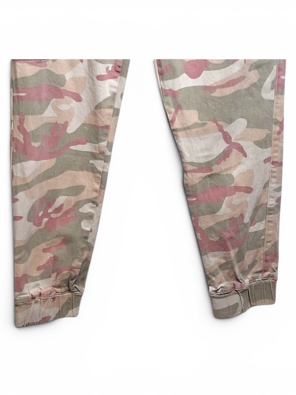 Almost Famous Pink Camo Cargo Jogger Pants XL Y2K Streetwear Hiking - Picture 4 of 10